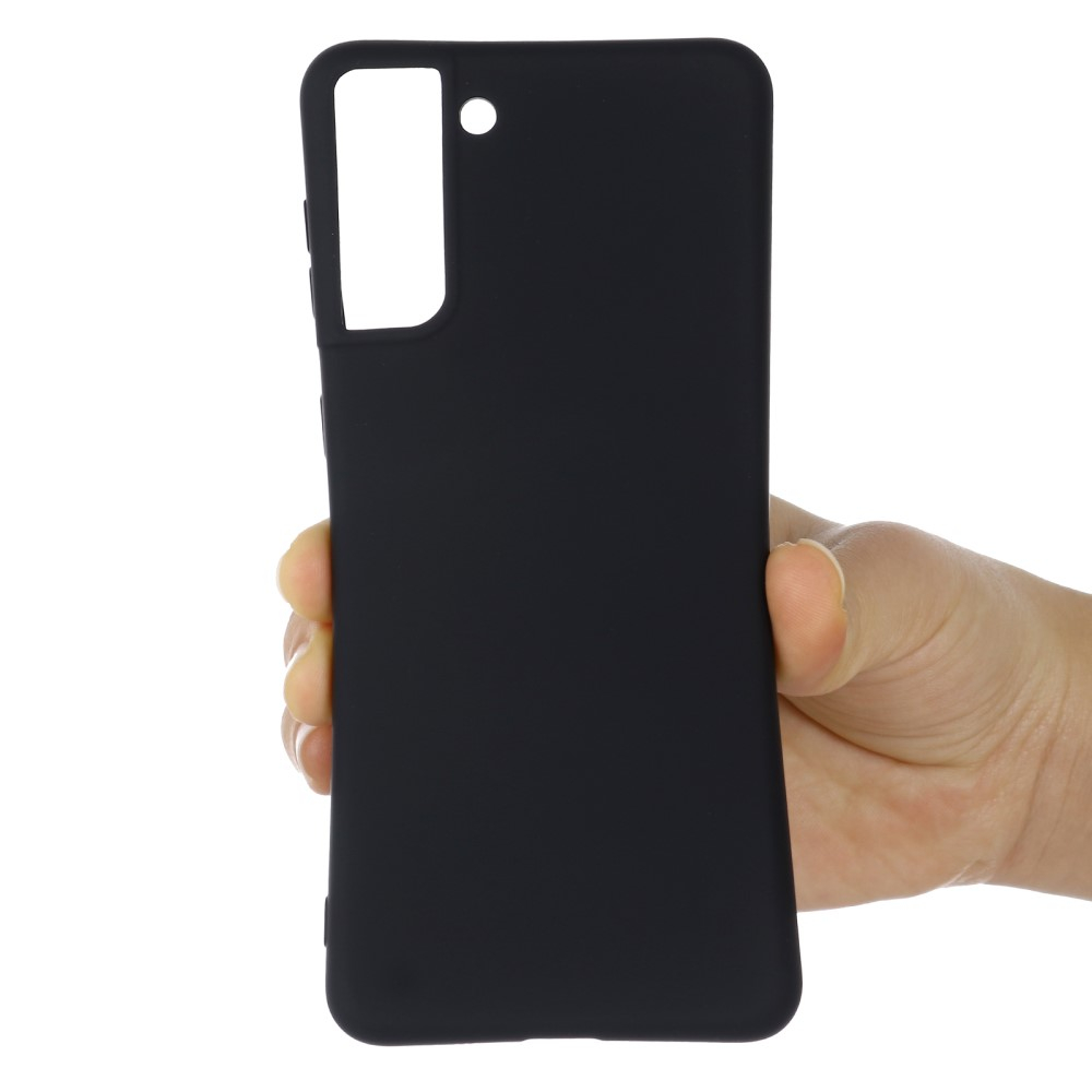 Samsung Galaxy S21 FE 5G Silikon Case Hülle - Schwarz