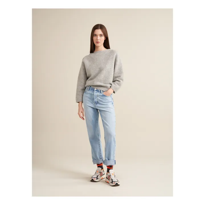 Bellerose Pull Deris Laine - Collection Femme | Gris clair