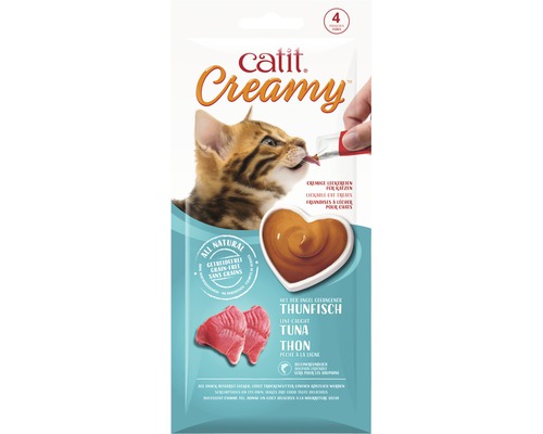 Kattensnack Cat It Creamy Tuna 4-pack 40g