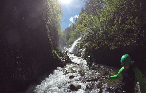 Canyoning-Tour-Haiming – Action und Abenteuer |mydays