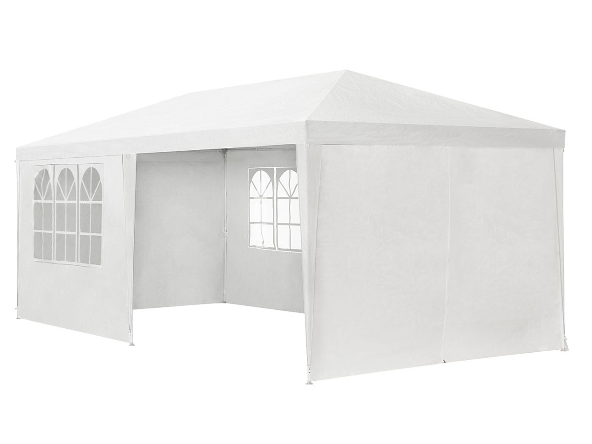 Juskys 3 x 6 meter partytent met zijwanden - White