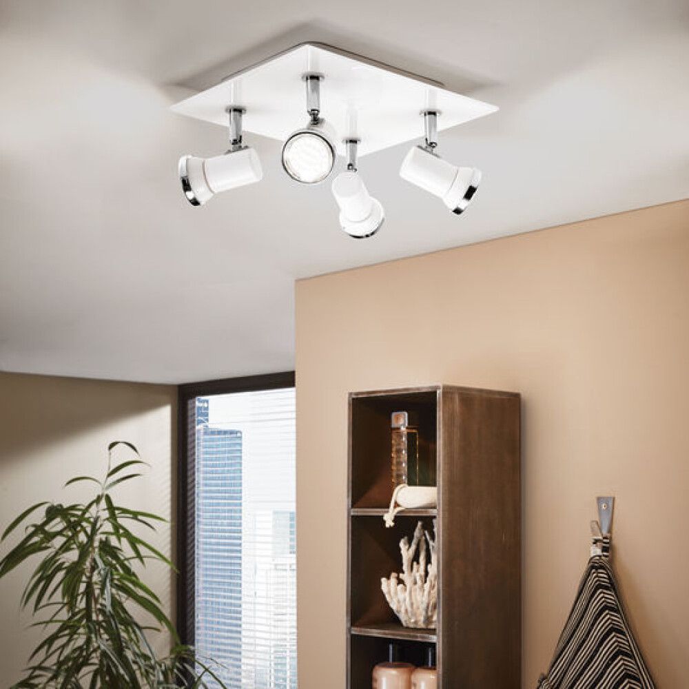 SPOTRONDELL EGLO TAMARA 1 SPOTLIGHT LED HVIT