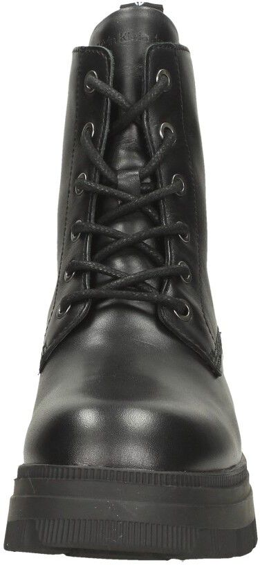 Calvin Klein Chunky Combat Laceup Boot zwart