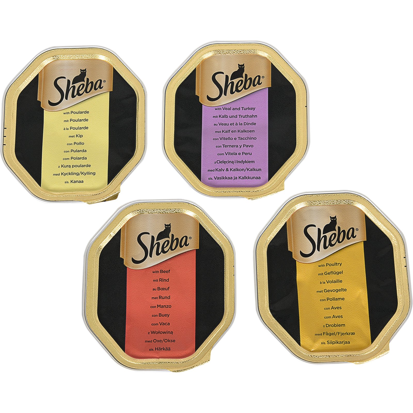 Sheba Selec in Sauce 4x85g herz.Komp.
