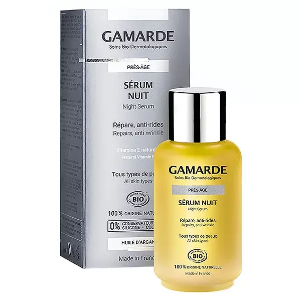 Sérum Noturno Orgânico Gamarde Pré-Âge 30ml