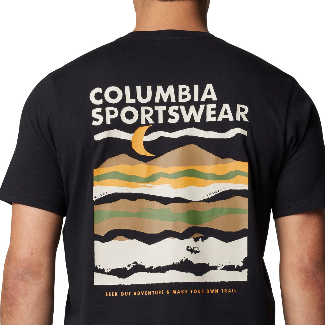 Columbia Explorers Canyon™ Back T-Shirt Herren black