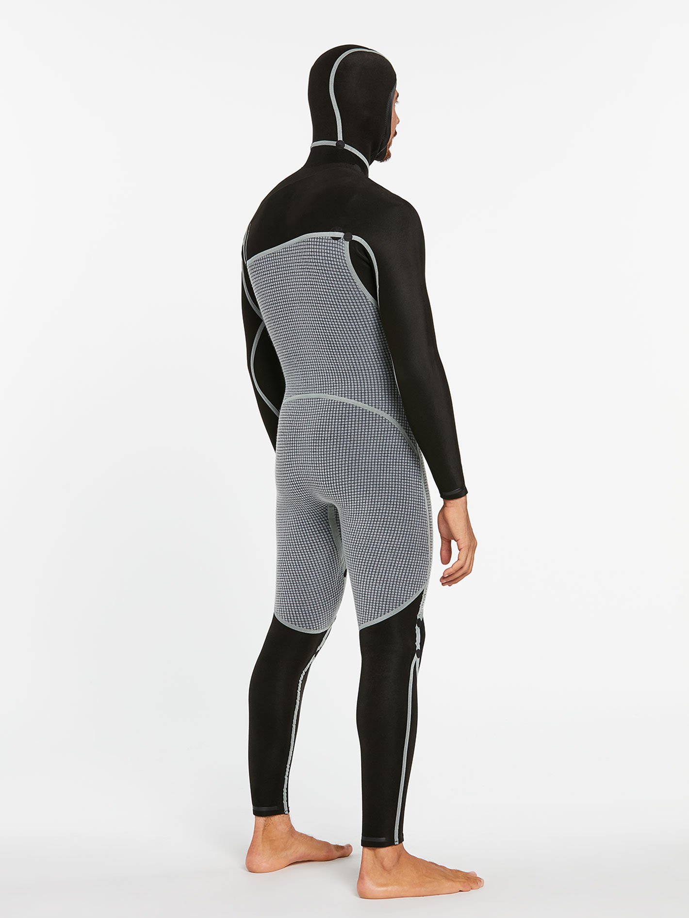 Volcom 4/3 mm Hooded - Front Zip XL
