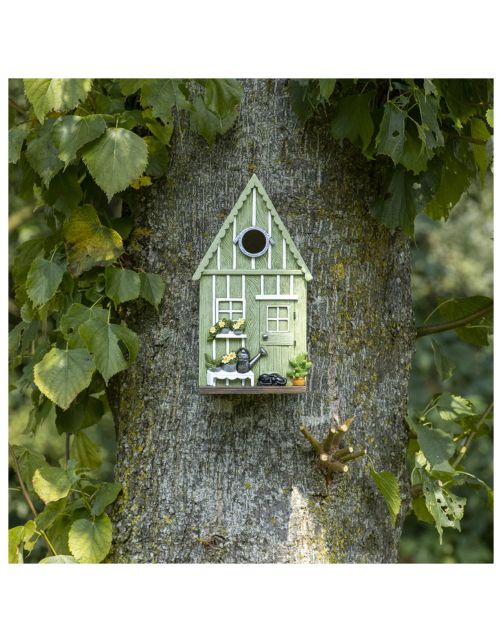 Best For Birds Nestkast Tuinhuis - Broeden - 14x13x25 cm