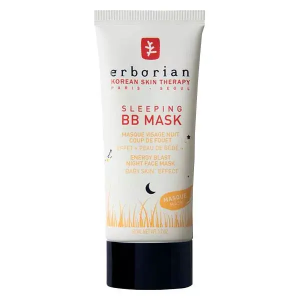 Máscara facial noturna Erborian Sleeping BB Boost 50ml