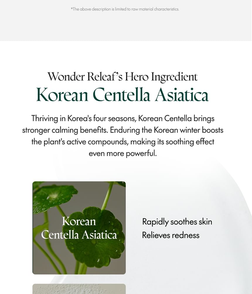Purito SEOUL - Wonder Releaf Centella Serum ongeparfumeerd