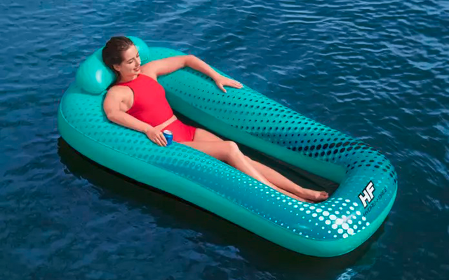 Bestway Hydro Force Sol Venture Poolliege mit Netzboden 188 x 109 x 46 cm