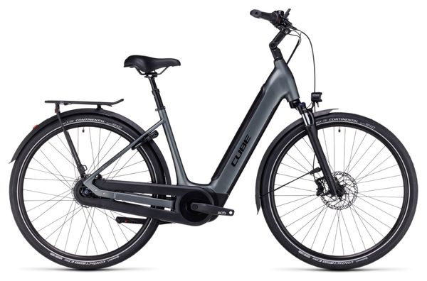 Vélo de Ville Électrique Cube Supreme RT Hybrid Pro 625 Easy Entry Shimano Nexus 8V 625 Wh 700 mm Gris Flash