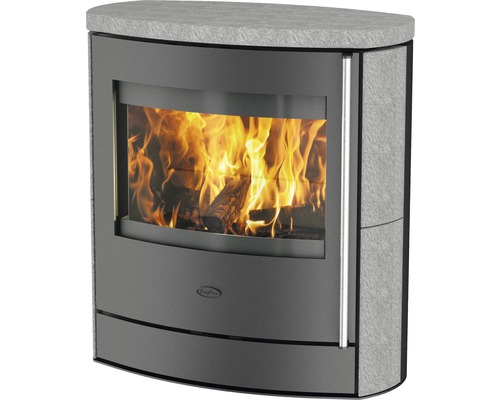 Adamis speksteen houtkachel, grijs, 7 kW