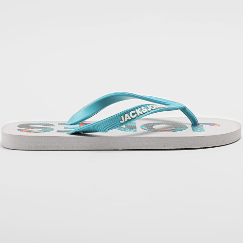 Tongs Logo Palm Gris