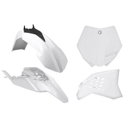 Kit plastiques R-tech 4 p blanc - Blanc