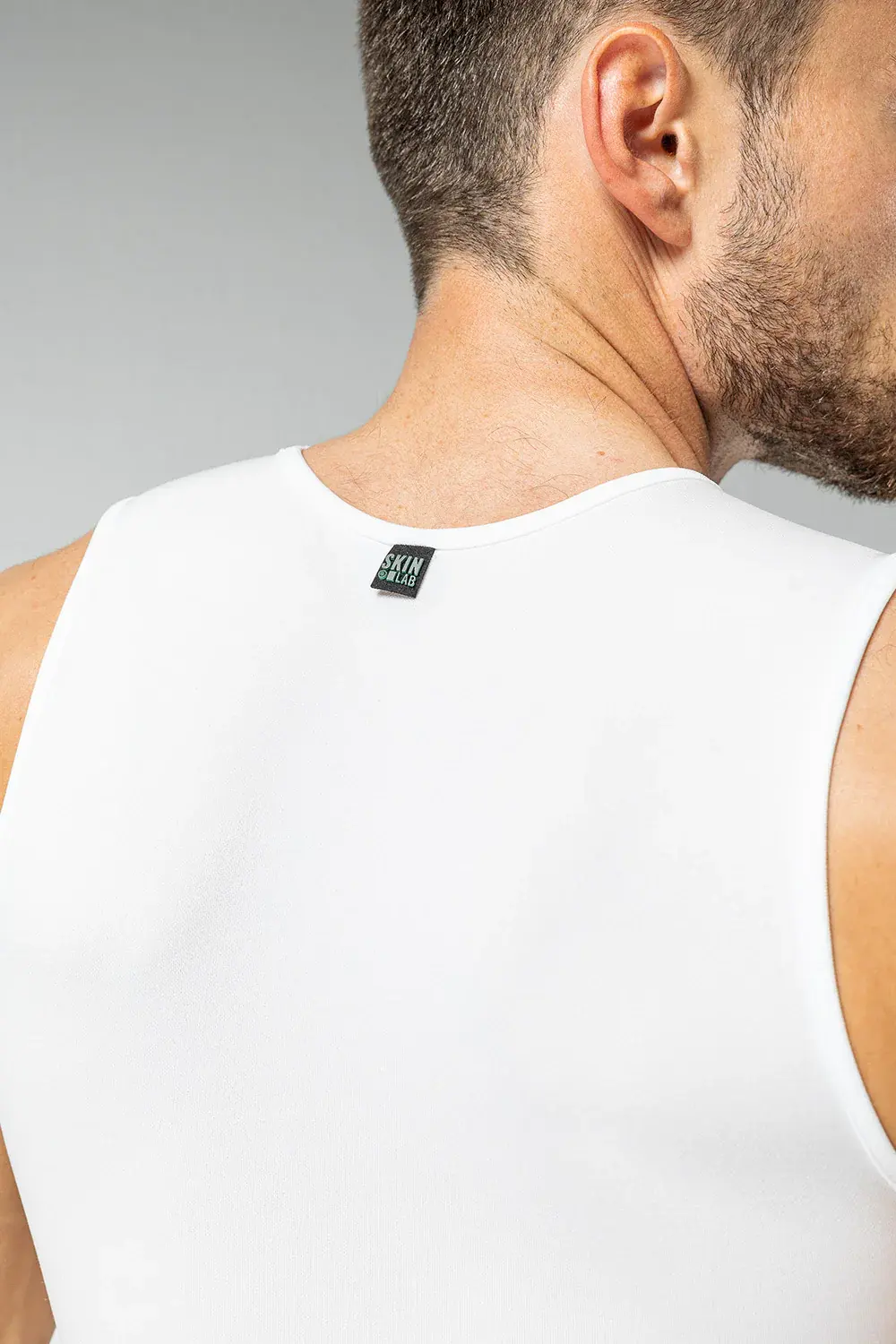 Gobik Limber Skin Ondershirt Zonder Mouwen Wit Heren