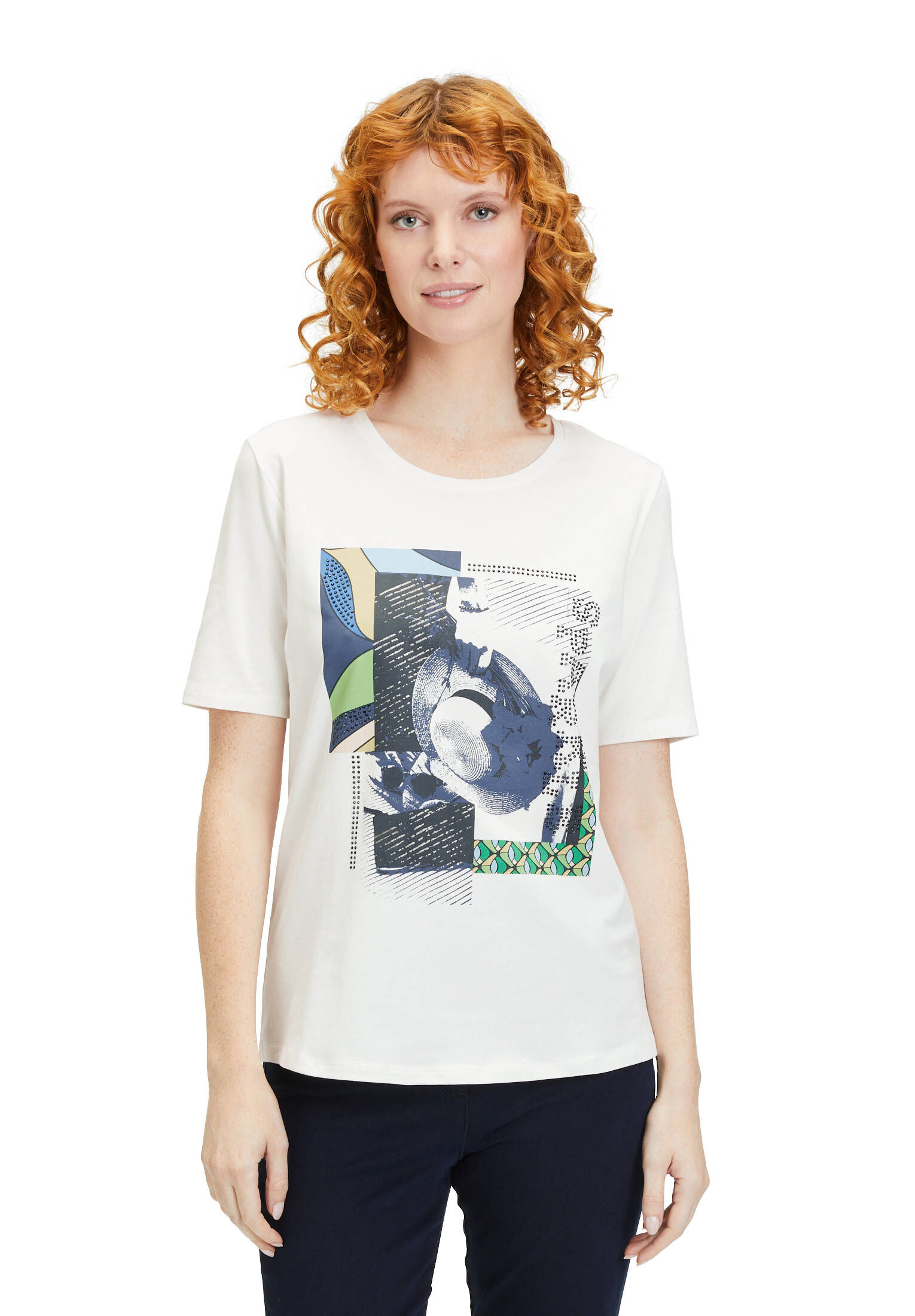 Betty Barclay| Damen Basic Shirt mit Placement