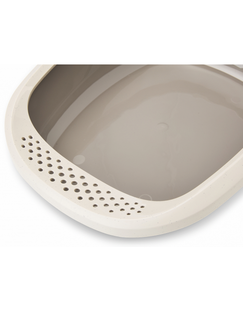 Savic Gizmo Large Happy Planet - Kattenbak - Mokka Graniet Grijs