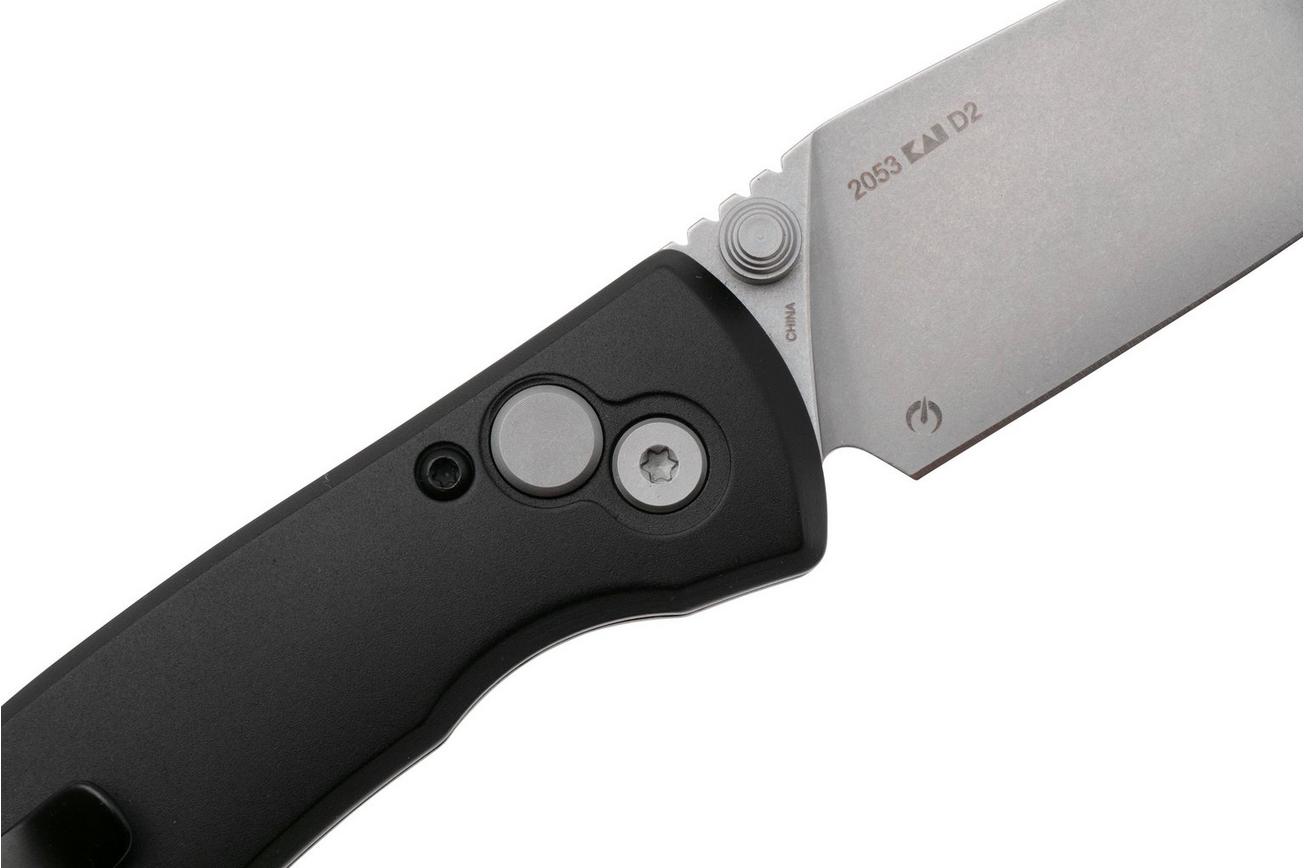 Kershaw Kindred 2053 Stonewashed D2, Black Aluminium, zakmes