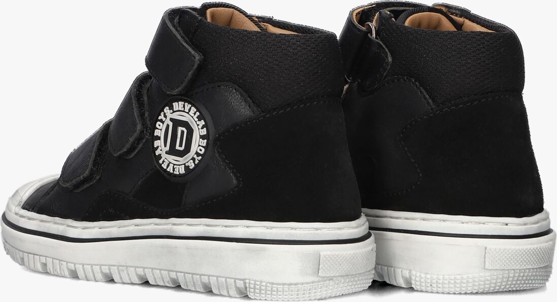 DEVELAB zwarte develab hoge sneaker 44303