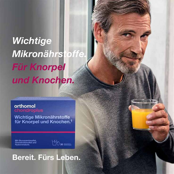 Orthomol chondroplus Kombipackung Granulat / Kapseln, 3x1 P