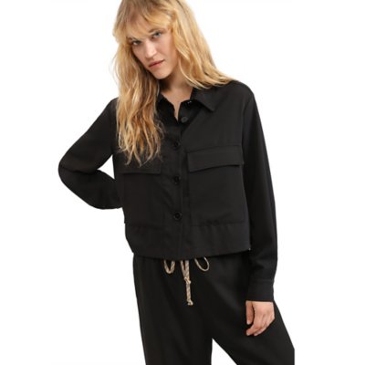 Veste femme Courte Poches A Rabat PLEASE