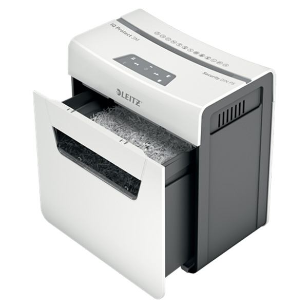 Leitz Destructeur IQ Protect 3M Sécurité DIN P-5 Coupe micro