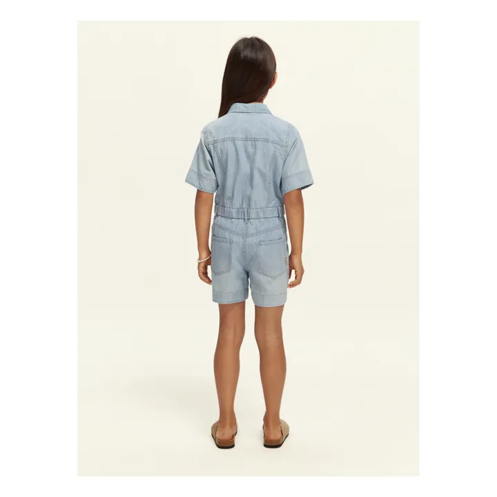 Scotch & Soda Combishort Lightweight | Denim clair