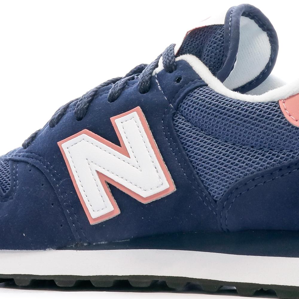 New Balance Basket Marine Femme New Balance 500