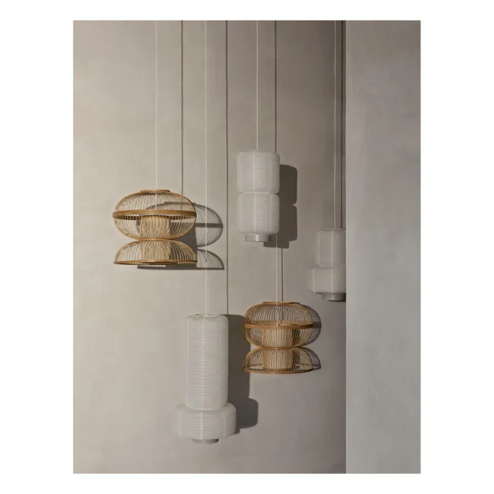 Broste Copenhagen Suspension William en papier | Blanc
