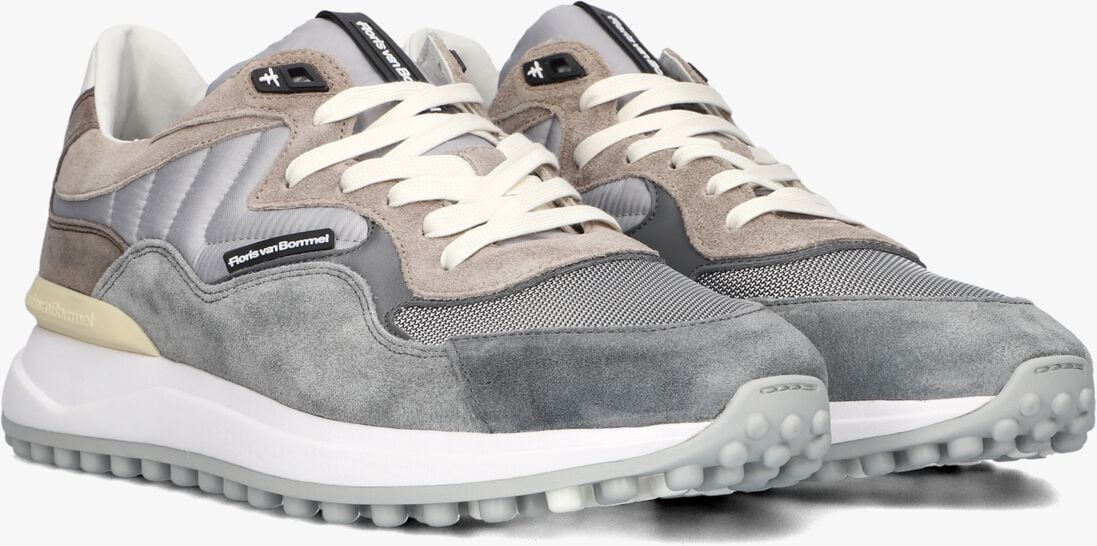 FLORIS VAN BOMMEL grijze floris van bommel lage sneakers sfm-10152