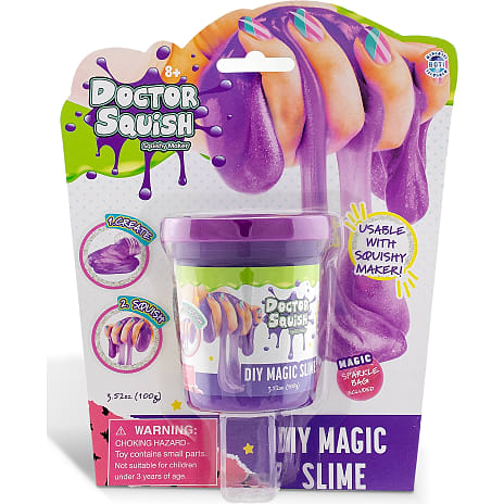 Doctor Squish DIY magisk slim - lilla
