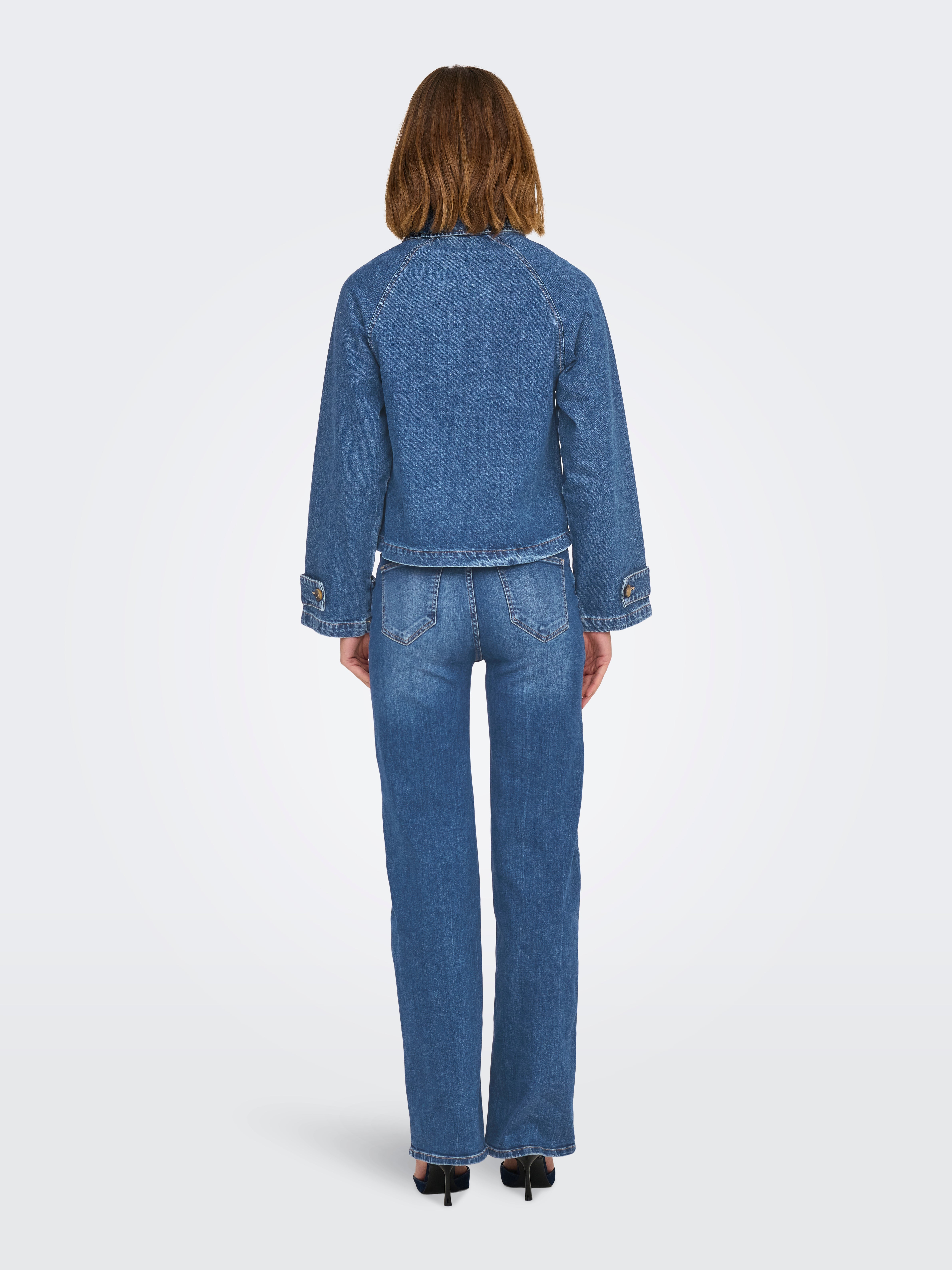 ONLAPRIL Jeansjacke Medium Blue Denim