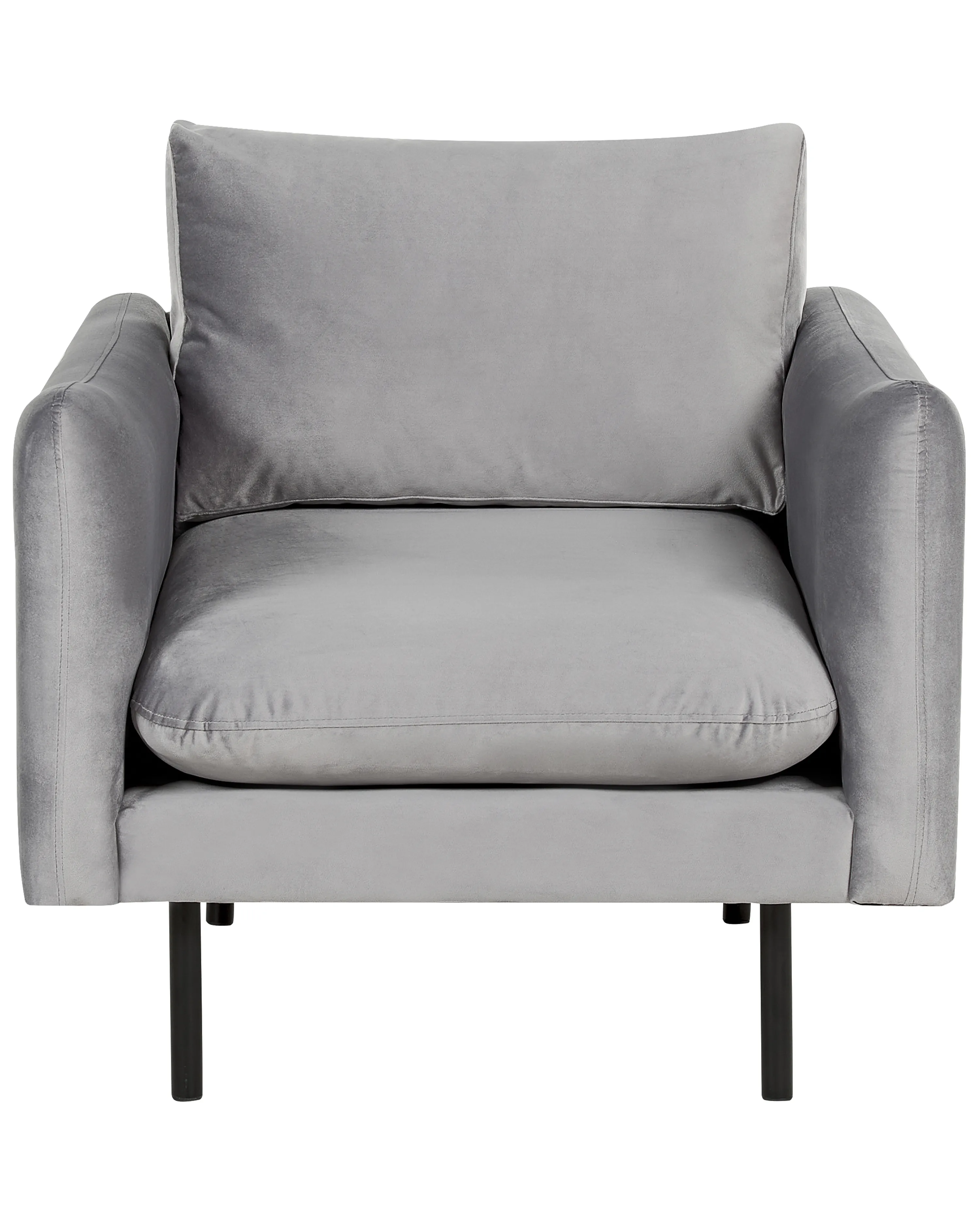 Fauteuil VINTERBRO Fluweel Grijs