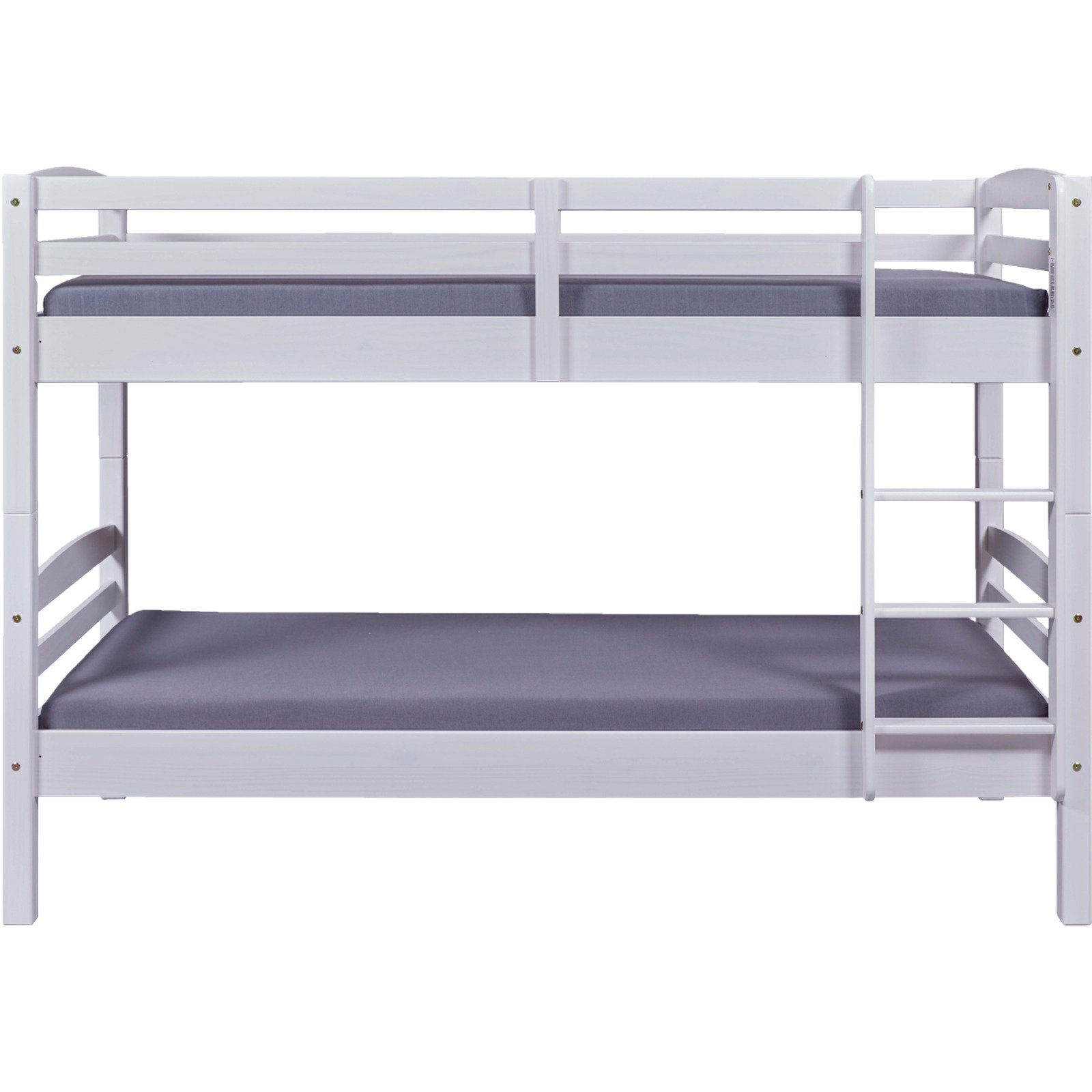 Etagenbett Amelia Kiefer massiv weiss 2 x 90 x 200 cm