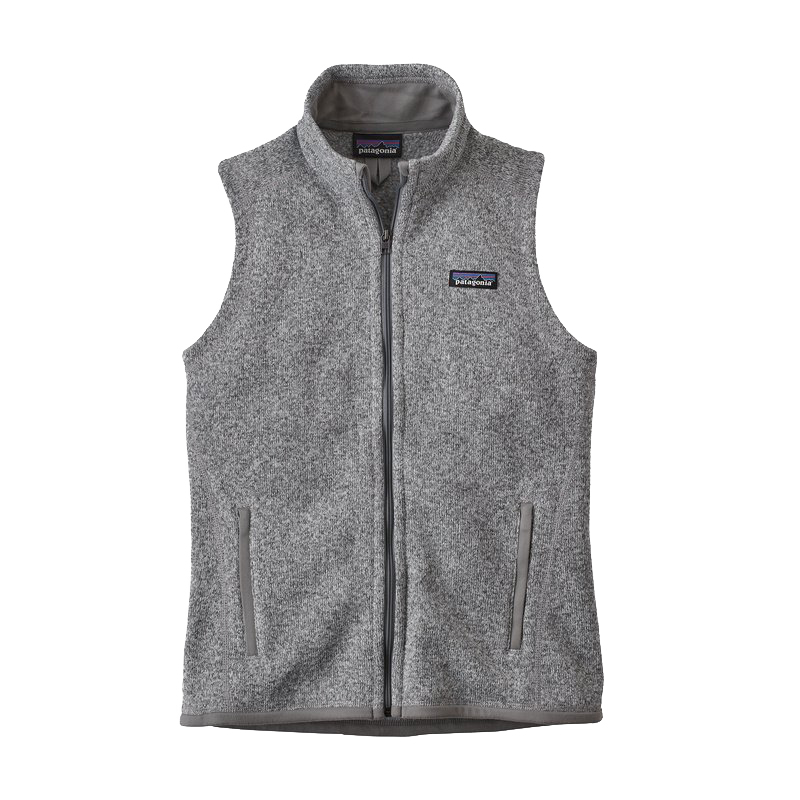 Better Sweater Vest Dame Birch White