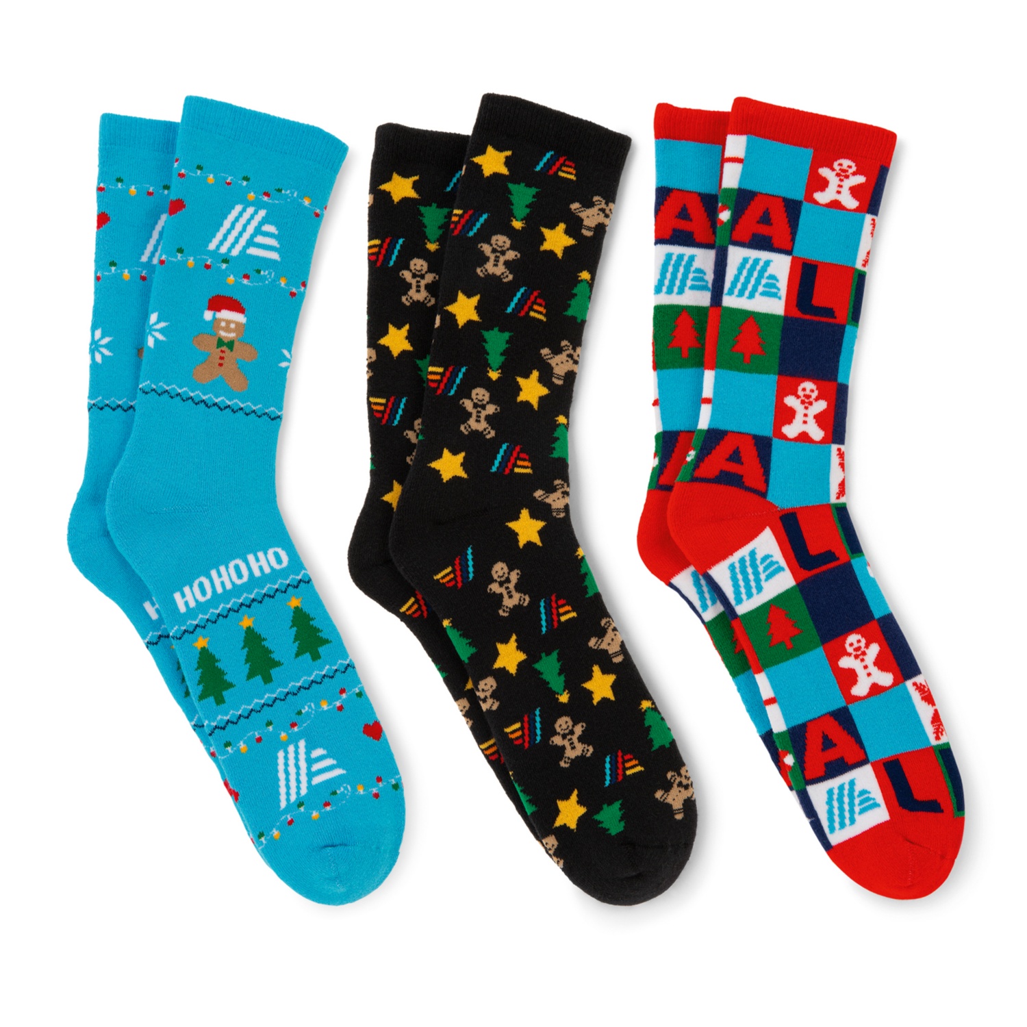 Damen-/Herren-X-Mas-Socken, Baumwolle (BIO)