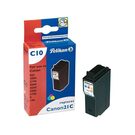 Pelikan Tintenpatrone Gr.900C, Canon BJC4000 BCI21 LN.C10, farbig