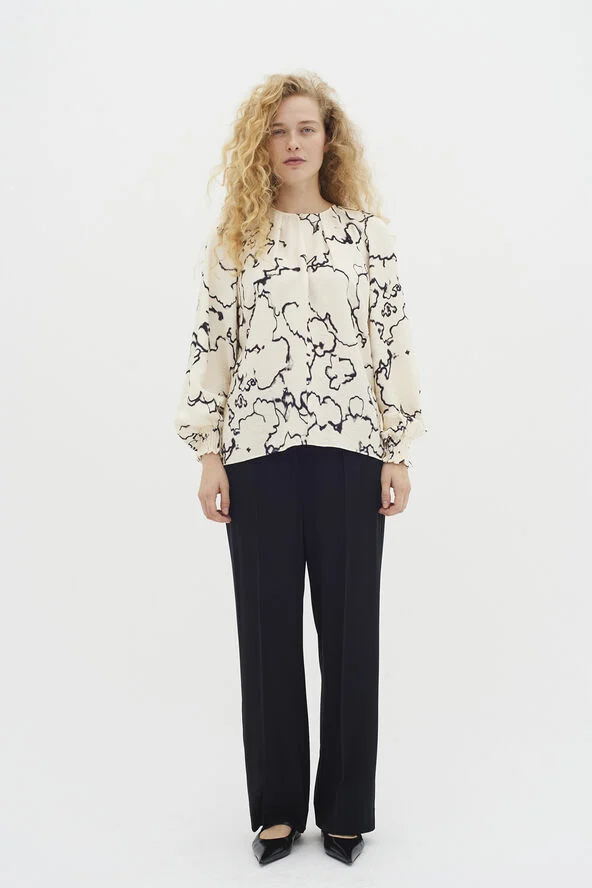 InWear CaitIW Blouse Big vanilla artistic sky