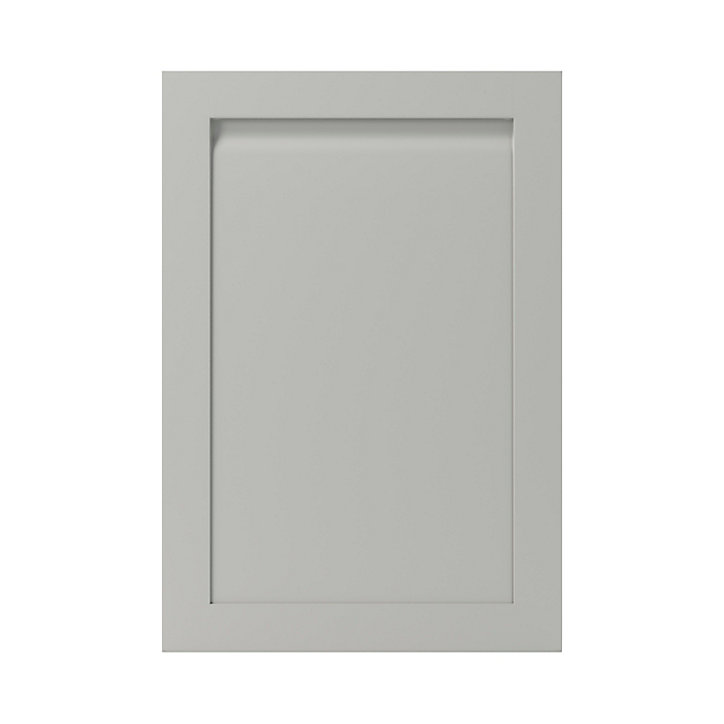 Porte de colonne de cuisine Garcinia gris ciment L. 60 cm x H. 90 cm GoodHome