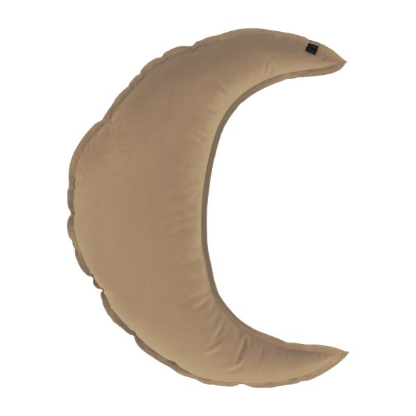 Overseas Moon Velours Kussen - Beige