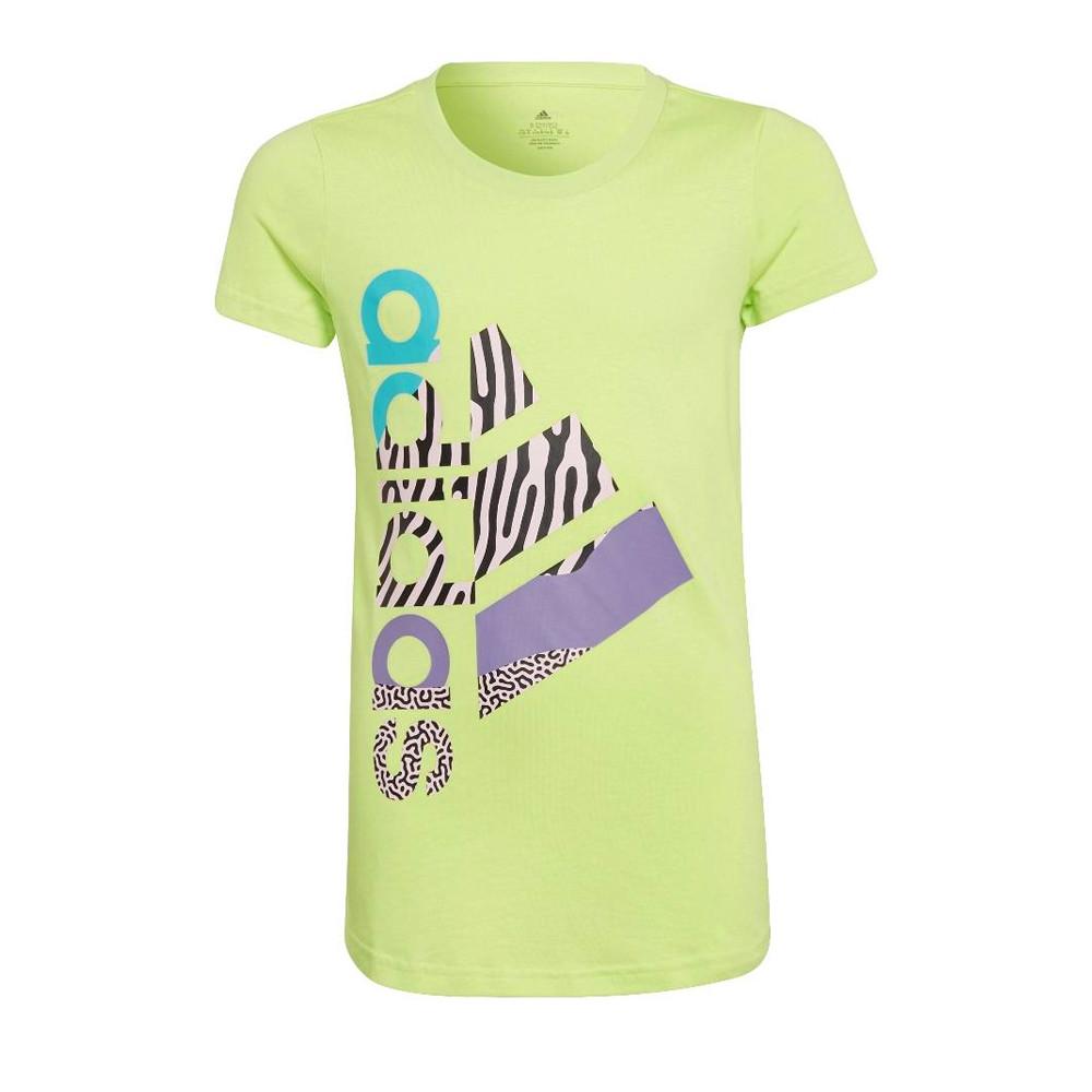 Adidas T-shirt Vert Fille Adidas HA4031