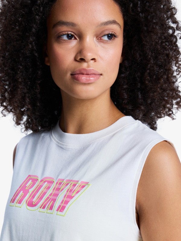 Essential Energy Crop top Blanc Femme