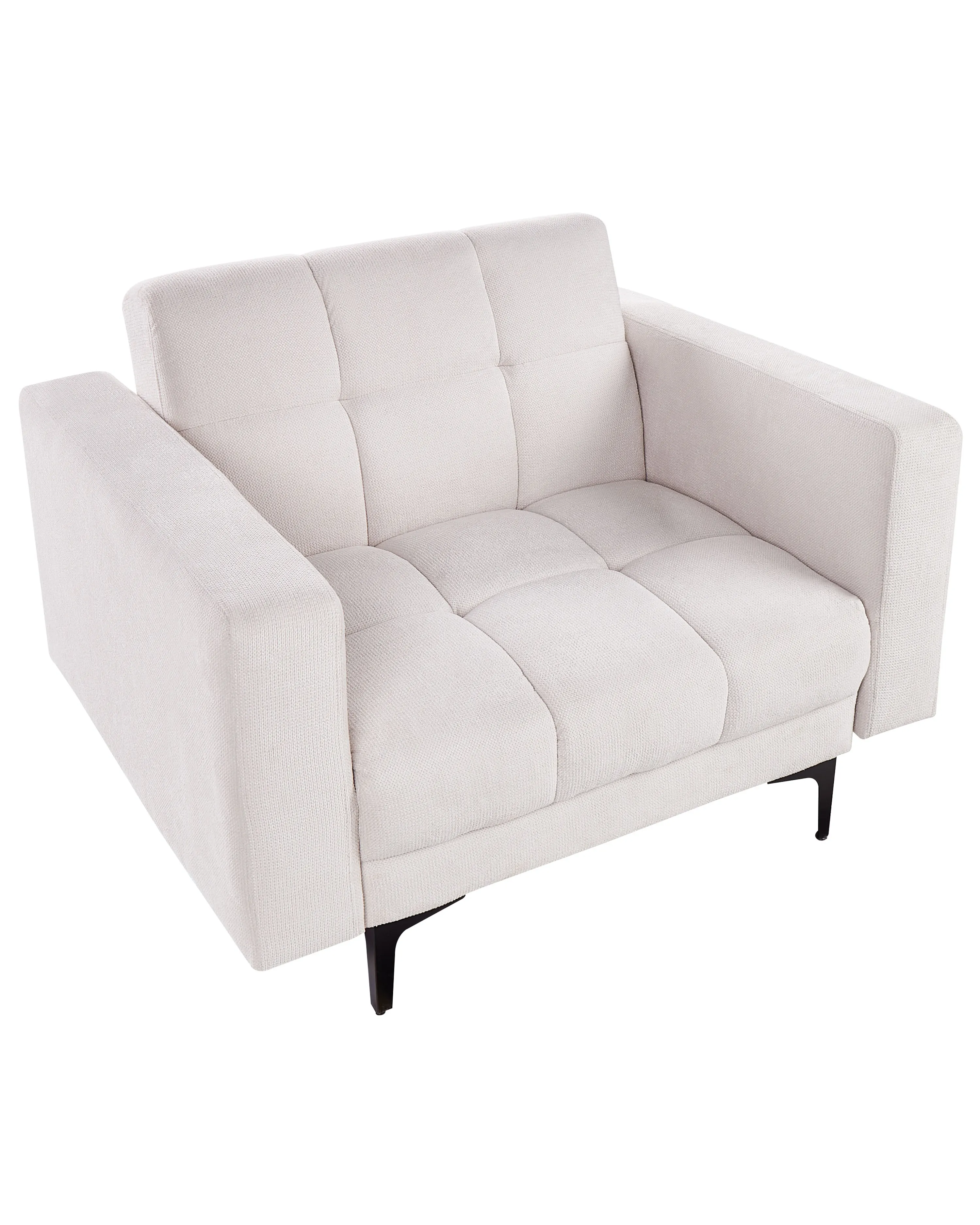 Fauteuil ALNES Stof Gebroken wit