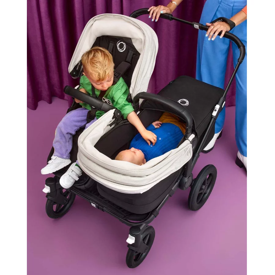 bugaboo Geschwisterwagen Donkey 5 Duo Complete GraphiteGrey Melange