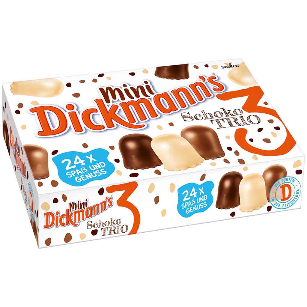 mini Dickmanns Schoko Trio 24er 200g MHD:25.12.24