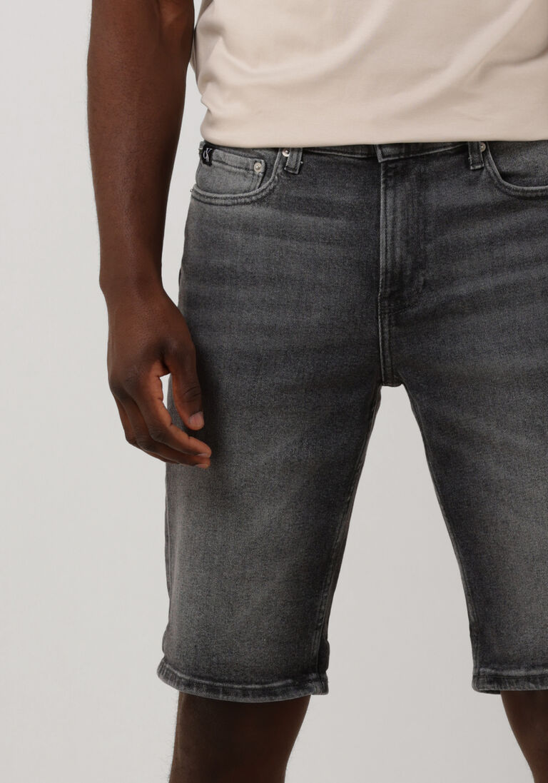 CALVIN KLEIN donkergrijze calvin klein shorts slim short