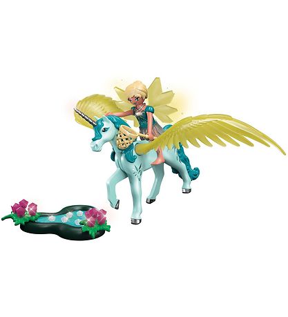 Playmobil Ayuma - Crystal Fairy Med Enhj?rning - 70809 - 30 Dele