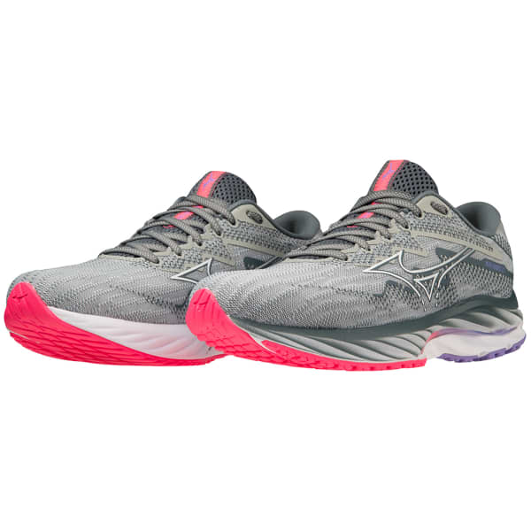 Chaussure running MIZUNO WAVE RIDER 27 W PEARL BLUE/WHITE/HIGH-VIS PINK