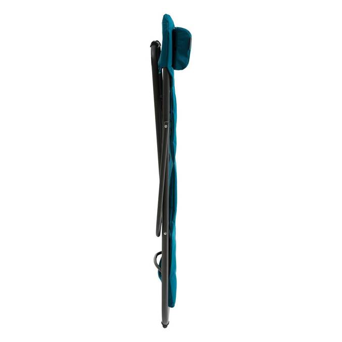 Chilienne de jardin pliante JUBBA Bleu canard & Graphite